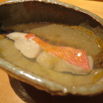 鮨龍尚 - 金目鯛の煮浸し