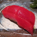 鮨龍尚 - 本鮪　赤身づけ　富山