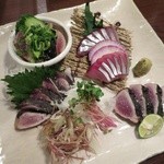 炭火焼 みや澤 - カツオ食べ比べ
