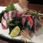 炭火焼 みや澤 - 清水サバの造り