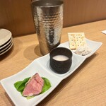 天ぷらと日本酒 明日源 - お通し