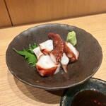 天ぷらと日本酒 明日源 - タコぶつ