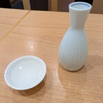 そば切り やぶ - 「菊正宗」を冷やで
