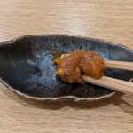 そば切り やぶ - 甘めの「そば味噌」