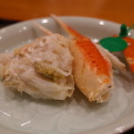 銀座おかもと - 間人蟹のしゃぶしゃぶ 2015.2.x