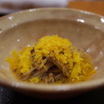 銀座おかもと - からすみ蕎麦 2015.2.x