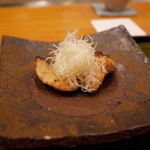 銀座おかもと - 鰆の味噌漬け炭火焼き 白髪ねぎ 2015.2.x