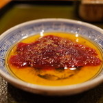 銀座おかもと - 京都丹波の鹿の刺身 2015.2.x