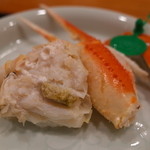 銀座おかもと - 間人蟹のしゃぶしゃぶ 2015.2.x