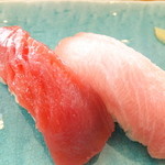Sushi Kappou Shimizu - 寿司　琴　４７５２円　本鮪　赤身・中トロ　　【　２０１５年２月　】