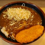そばの神田 東一屋 - 料理写真:カレーそば + コロッケ