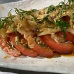 焼酎居酒屋 カミナリ酒場 - ガリトマト