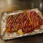 くれおーる 道頓堀店 - 卵焼きの中にとろとろのお餅～