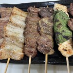 焼酎居酒屋 カミナリ酒場 - おまかせ串盛6本