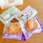 名物かまど - 料理写真:MaRuPaiくるみ、よもぎ餅、さくら餅