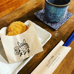 焼酎居酒屋 カミナリ酒場 - 馬メンチ