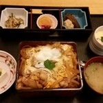 お食事処とりいち - 親子重大盛り。