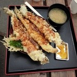 魚稚 - 穴子天丼