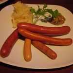 ザ　グラブ - ソーセージ5種盛り合わせ（コース、2人分）