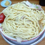 349708359 - みそちゃあしゅうめんダブル脂多めにんにく半分