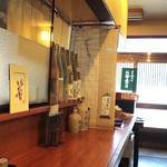 Tsubakiya - ひとり「蕎麦前」にはカウンターの端がベストポジション！