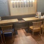 農家ごはん つかだ食堂 - テーブル席