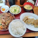 満福楼 - 料理写真:ニラレバセット