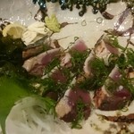 愛染蔵 - 鰹の塩タタキ