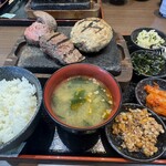 感動の肉と米 - 料理写真: