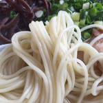 長崎楼 - 2015年2月11日  麺は細めのストレートで茹で加減もバッチリでした。