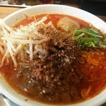 麺処 鳴声 - 全部のせ海老香る担々麺