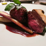 eclat - 黒毛和牛ソテー赤ワインソース　アップ