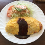 洋食屋さん ＹａＹａ - 料理写真:ランチオムライスセットのオムライス