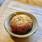 大福茶屋さわた - 妻沼茶豆のコロッケ(追加)