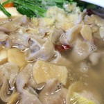 おふくろ亭 - ホル鍋定食 大飯 500円