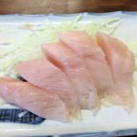 おふくろ亭 - トンボマグロ 100円（おかずが残り少なくなったのでサービス）