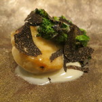 虎白 - 焼物：鰆 菜の花 トリュフ・ソース