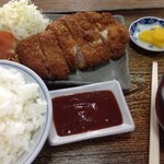 とん亭 - 特上ロースカツ定食