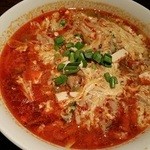 五香路 - 黒酢入り酸辣湯麺（サンラータンメン）