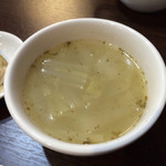 四川料理 星都 - ランチのスープ