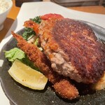 洋食の店 もなみ - 今日のエビフライへなへな　タルタルもほんの少し