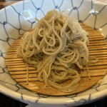 喜美寿司 - 蕎麦の味をしっかり感じ歯ごたえも良いです