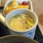 喜美寿司 - 茶碗蒸し出汁が効いて旨いですね
