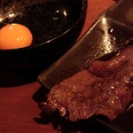 生粋 - 2015年2月　5000円コースより　ザブトンすき焼き