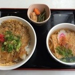 レストハウス嫁島 - 玉子丼セット　￥650