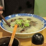 うを徳 - ミンク鯨のレバー竜田揚げ 聖護院カブすりおろし