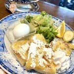 カフェ マルシェ ママン - フレンチセット　¥630 ドリンク付きという❤︎