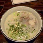 炭火焼肉と韓国料理の店 きむらや - ○テールスープ990円