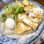 カフェ マルシェ ママン - ふっわふわのフレンチトースト❤︎