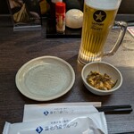 養老乃瀧 - ビール＆お通し